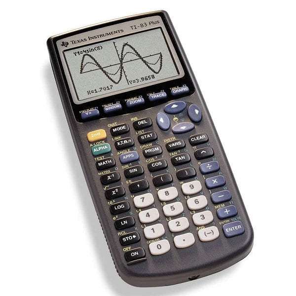 Texas Instruments Graphic Calculator TI-83 Plus - Black