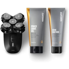 MANSCAPED The Dome Shaver Series – Electric Head Shaver for Bald Men with SkinSafe & FlexAdjust Technology (Waterproof)