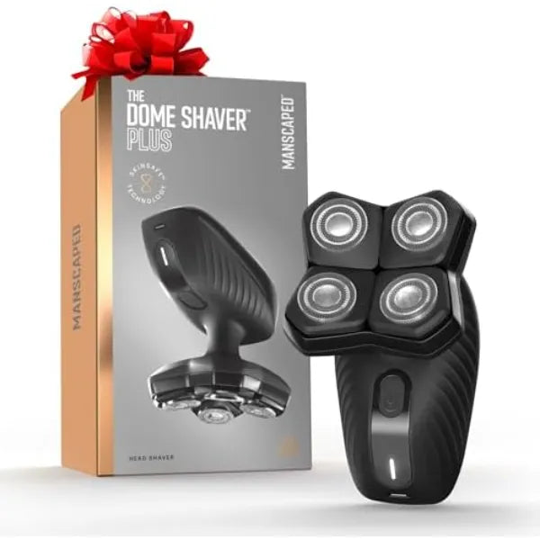 MANSCAPED The Dome Shaver Series – Electric Head Shaver for Bald Men with SkinSafe & FlexAdjust Technology (Waterproof)