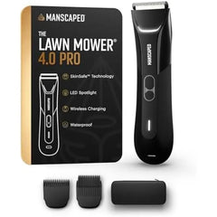 MANSCAPED The Lawn Mower 4.0 Series – Electric Groin & Body Hair Trimmer with SkinSafe Technology & Waterproof Design