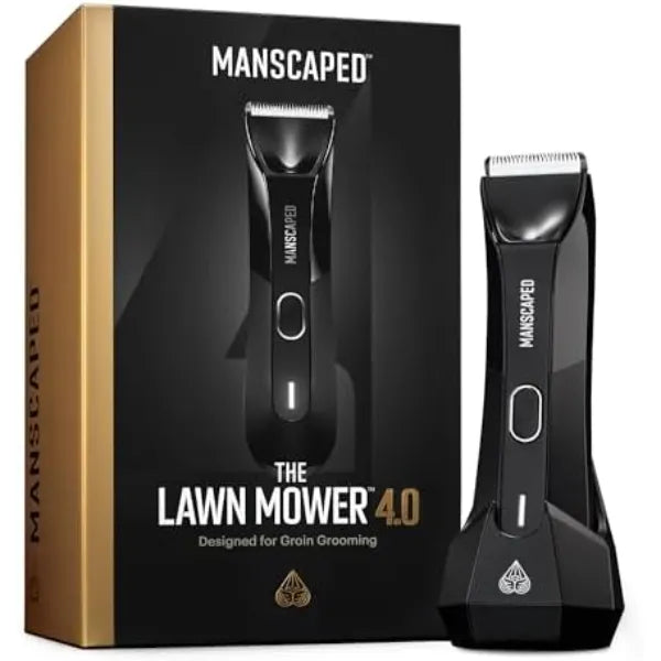 MANSCAPED The Lawn Mower 4.0 Series – Electric Groin & Body Hair Trimmer with SkinSafe Technology & Waterproof Design
