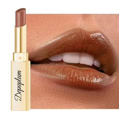 Depuplum Lipstick for Women Hydrate Glossy Lipstick Moisture Lip Gloss Sheer-Medium Coverage Shine Tinted Lip Balm for Dry Lips