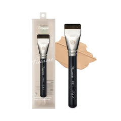Piccasso Professional Foundation Brush Collection – Korean Makeup Tools for Liquid & Cream | Spatula, Flat, Angled & Tapping Brushes for Seamless Flawless Finish