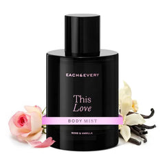 Each & Every Hair and Body Mist for Women and Men - 100% Natural Fragrance Body Spray for Women - Vegan & Cruelty-Free, 3.4 FL Oz