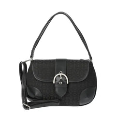 Time and Tru Women's Leather Shoulder Bag , Stylish Purse with Buckle