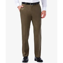 Haggar Men's Premium No Iron Khaki Pant