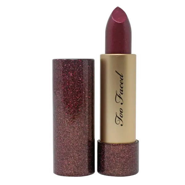Too Faced Metallic Sparkle Lipstick Hot Flash 0.1oz/3ml