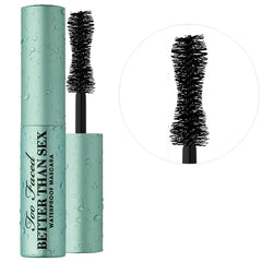 Too Faced Mini Better Than Sex Waterproof Mascara - Size: Mini Size Black - 0.17 oz/ 5 mL