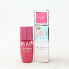 Too Faced Peach Bloom Color Blossoming Lip & Cheek Tint 0.25oz Strawberry Glow