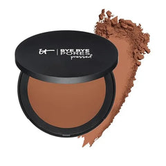 IT Cosmetics Bye Bye Pores Pressed Finishing Powder Universal Shades Contains Anti Aging Peptides, Hydrolyzed Collagen & Antioxidants 0.31 oz