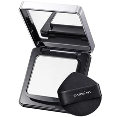CARSLAN Waterproof Face Pressed Powder Compact, 24H Longlasting Oil Control Pressed Setting Powder Talc-Free Makeup, Shine Free, Poreless, Smooth - 0.28Oz