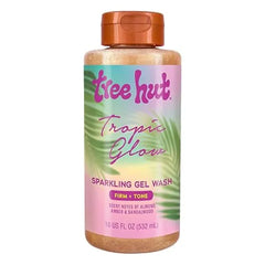 Tree Hut Foaming Gel Wash, Moisturizing & Hydrating Body Wash with Shea Butter, Gently Cleanses for Soft, Fresh & Radiant Skin