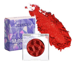 DE'LANCI Multichrome Eyeshadow – High-Impact Chrome Pigment, Color-Shifting Formula – Metallic Glitter for Dramatic & Goth Makeup
