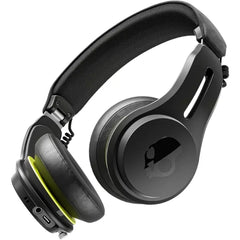 Skullcandy Icon ANC Wireless On-Ear Bluetooth Headphones, Active Noise Cancelling, 60 Hours Battery, Sweat Water Resistant, Foldable Durable Travel Ready, Microphone for iPhone Android