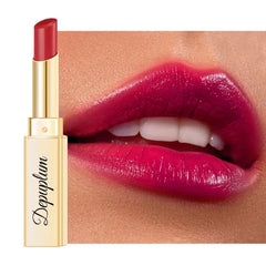 Depuplum Lipstick for Women Hydrate Glossy Lipstick Moisture Lip Gloss Sheer-Medium Coverage Shine Tinted Lip Balm for Dry Lips