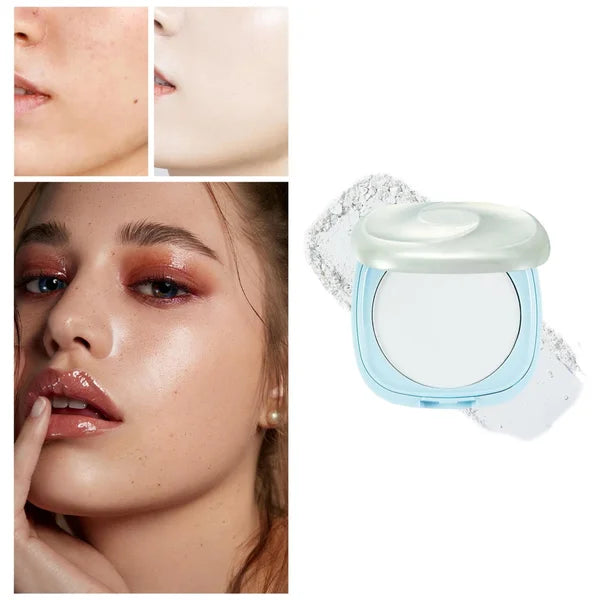 Turned Pretty Beauty Fenty Beauty Awwp 2X Shimmer Setting Powder Shaping Powder Oil Control Long Lasting Medium Coverage Pressed Puff Flour Cosmetics Used for of Oily Dry and Normal Skinmulti-Color