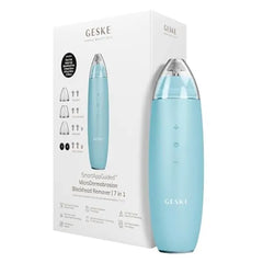 GESKE SmartAppGuided MicroDermabrasion Blackhead Remover 7 in 1 Blackhead Remover Electric Pore Cleaner Innovative Vacuum Cup Beauty Tool Skin Cleansing Device Skincare Device