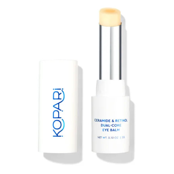 Kopari Ceramide & Retinol Dual-Core Eye Balm – Targets Fine Lines, Texture & Puffiness with Encapsulated Retinol, Ceramides & Squalane – Hydrating, Brightening, Anti-Aging Under Eye Treatment