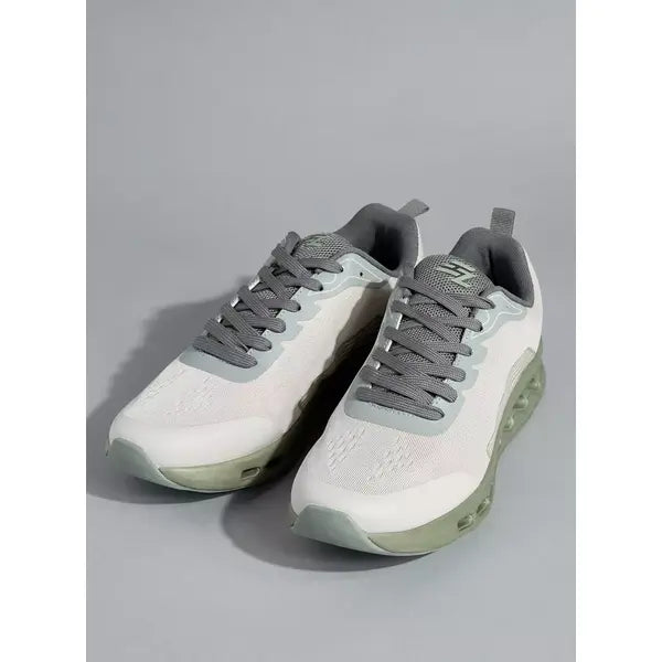 Panelled | Sports Shoes with Lace-Up Closure