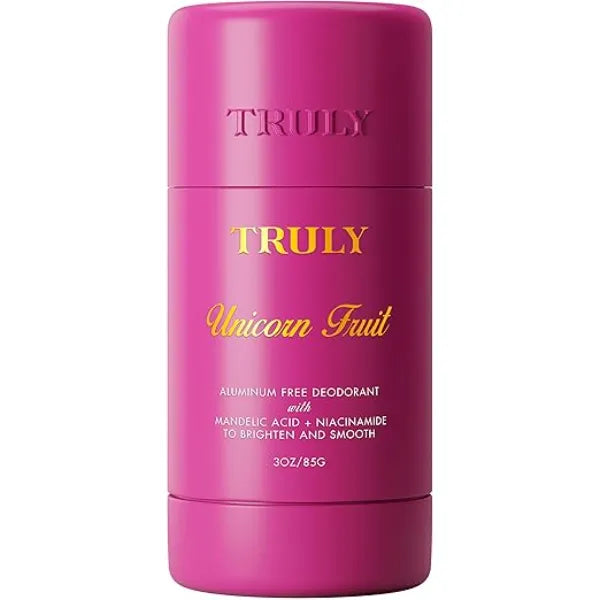 Truly Beauty Sensitive Skin Brightening Deodorant Aluminum Free Mandelic Acid & Niacinamide Women's Solid Brightening Formula for Odor, Dark Underarms & Bumpy Skin 3 Oz