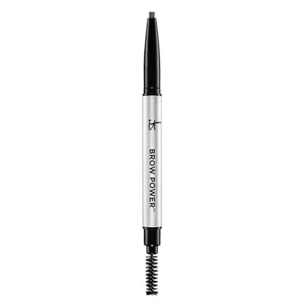 IT Cosmetics Brow Power Eyebrow Pencil Universal Shades Long Lasting, Budge Proof Formula With Biotin Natural Looking Brows Built in Spoolie Brush