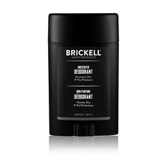 Brickell Men's Products Natural Deodorant For Men, Natural and Organic, Aluminum, Alcohol, and Baking Soda Free, 2.65 Ounce