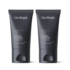 Geologie Daily Face Wash 2-Pack | Acne & Oil Control Facial Cleanser for Sensitive or Oily Skin, 2.05 Fl Oz (2-Pack)