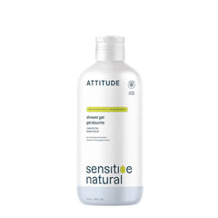ATTITUDE Body Wash for Sensitive Skin with Oat, EWG Verified, Dermatologically Tested, Vegan - 16 Fl Oz