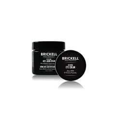Brickell Men's Ultimate Anti-Aging Routine, Anti-Wrinkle, Night Face Cream and Eye Cream to Reduce Puffiness, Wrinkles, Dark Circles, Under Eye Bags, Natural and Organic