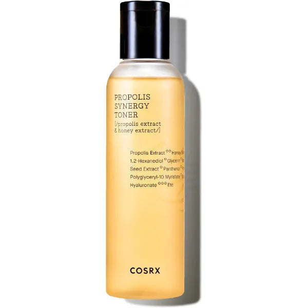 COSRX Full Fit Propolis Synergy Toner, 280ml / 9.46 fl.oz Instant Moisture Boosting Toner, Propolis 72.6% Honey 10.7% Panthenol, Korean Skin Care