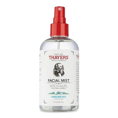 Thayers Alcohol-Free Witch Hazel Facial Mist Toner with Aloe Vera, Cucumber, Lavendar , Rose Petal &  Unscented Soothing and Hydrating, For All Skin Types, 8 oz