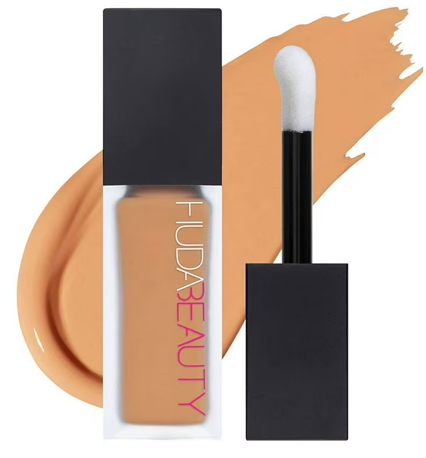 HUDA BEAUTY #FauxFilter Matte Buildable Coverage Waterproof Concealer, Size: 0.3 FL Oz, Beig/Green