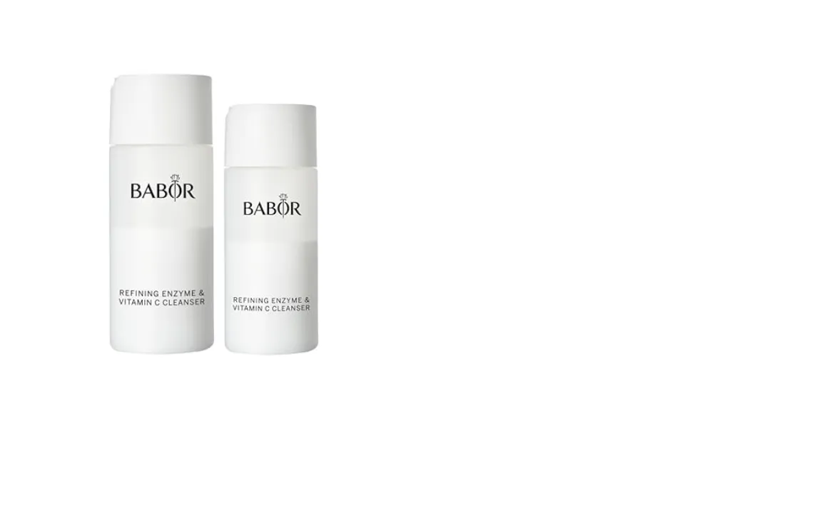 BABOR Refining Enzyme & Vitamin C Cleanser Full & Travel Size Bundle