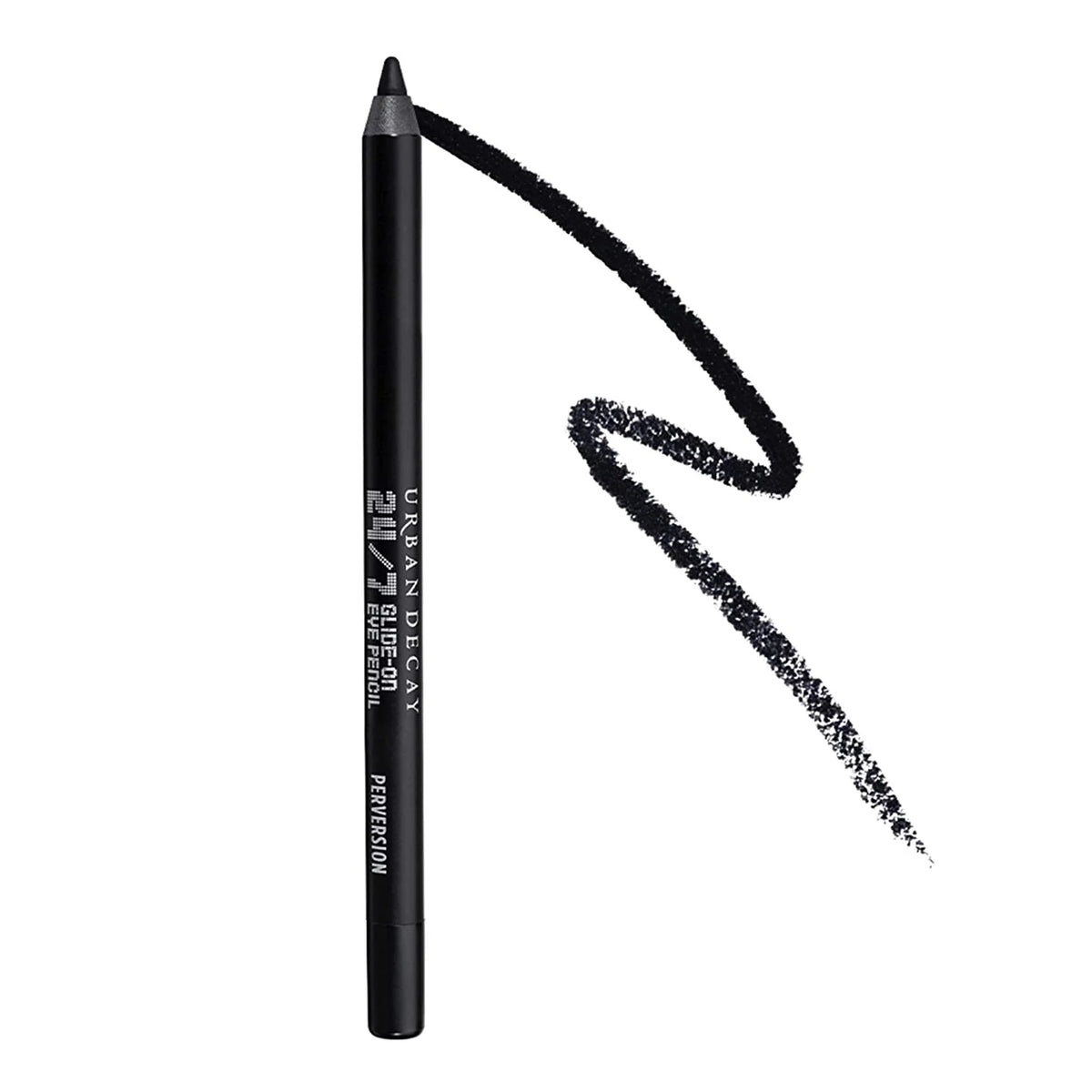 Urban Decay 24/7 Glide-On Eyeliner Pencil, Perversion - Blackest-Black with Matte Finish - Award-Winning, Waterproof Eyeliner - Long-Lasting, Intense Color