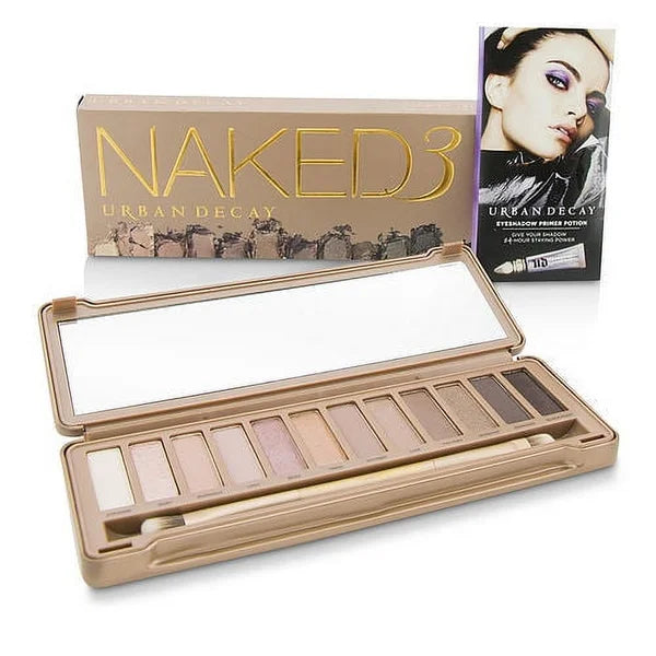 Urban Decay Naked Eyeshadow Palette: 12x Eyeshadow, 1x Doubled Ended Shadow Blending Brush