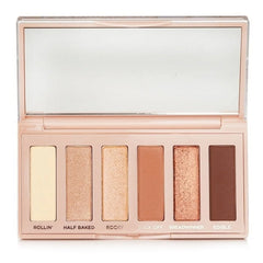 Urban Decay Naked Half Baked Mini Eyeshadow Palette: 6x Eyeshadow (Rollin' Half Baked Rocky Buck Off Breadwinner Edible)