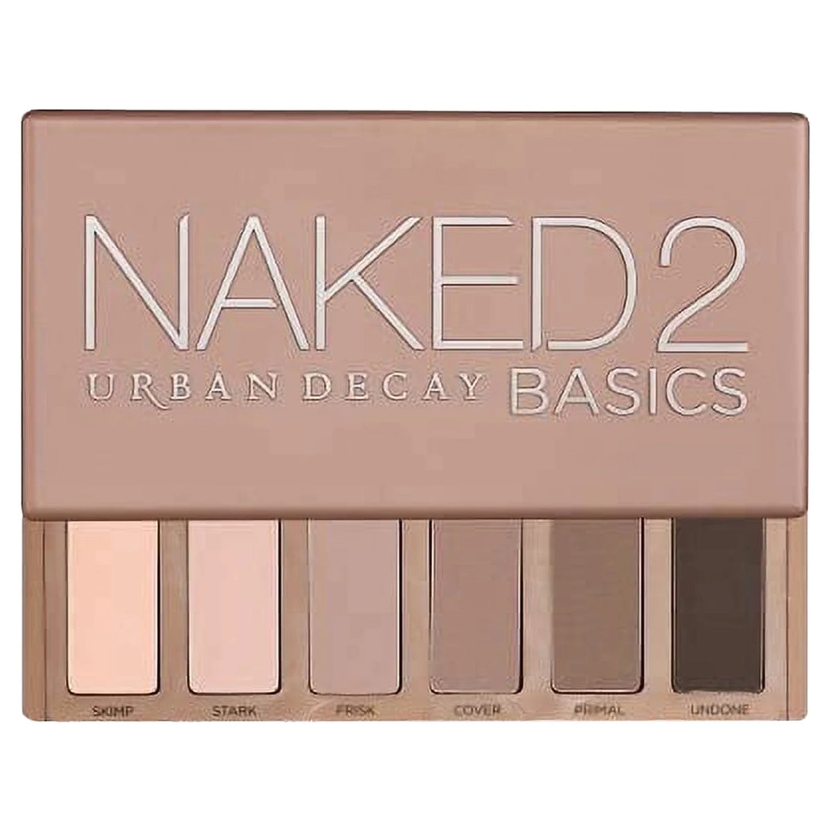 Urban Decay Naked2 Basics Eyeshadow 6 Taupe & Brown Matte Neutral Ultra-Blendable, Rich Colors with Velvety Texture Includes Full-Size Pans - Great Travel
