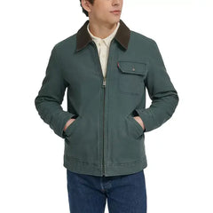 Levi’s® Men's Cotton Canvas Zip-Front Utility Jacket