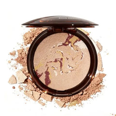 FeiCuiYun Baked Balance Illuminating Foundation, Oil Control Matte Perfection Face Powder Fair Buildable Sheer to Light Coverage Flawless Satin Finish