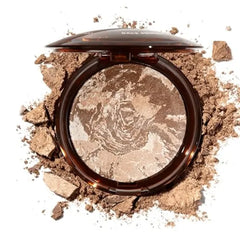 FeiCuiYun Baked Balance Illuminating Foundation, Oil Control Matte Perfection Face Powder Fair Buildable Sheer to Light Coverage Flawless Satin Finish