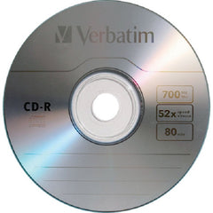 VERBATIM CD-R 52X BRANDED (10 PACK) (94935) 700MB