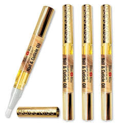 Bliss Kiss Nail Oil Cuticle Pens w/ Vitamin E & Jojoba – Strengthener & Growth Treatment for Brittle, Peeling, Thin Nails (Variety Scents)