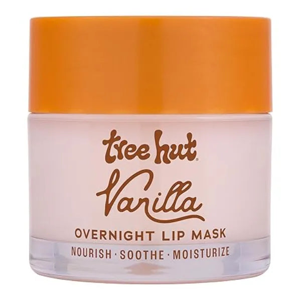 Tree Hut Overnight Lip Mask, Deeply Hydrating Leave On Treatment for Soft Lips, Self Care Essential