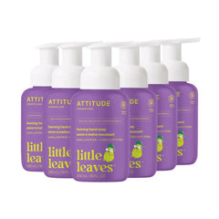 ATTITUDE Foaming Hand Soap for Kids, EWG Verified, Dermatologically Tested, Plant- and Mineral-Based Ingredients, Vegan - 10 Fl Oz