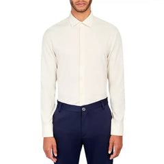 ConStruct Men's Solid Performance Dress Shirt