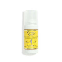 L'OCCITANE Roll-On Aluminum Free Deodorant, Reduce Body Odor, Refreshing Verbena, Eaves De Baux, Without Alcohol and Aluminum Salts, Made in France