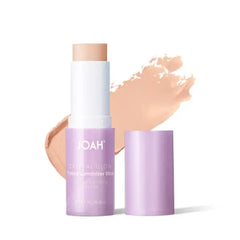 JOAH Crystal Glow Tinted Luminizer Stick, Multitasking Korean Makeup Highlighter and Bronzer Stick, Customizable Formula for a Natural Glow, Peptide Infused