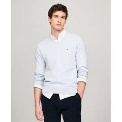 Men's Essential Solid V-Neck Sweater