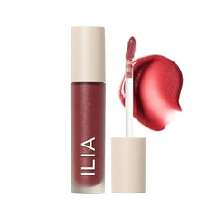 ILIA Overglaze Hydrating Lip Gloss Long Wear, Non Sticky, 24 Hour Hydration Smooth + Plump Vegan + Silicone, Gluten, Nanoparticles