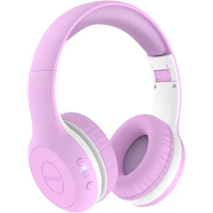 EarFun K2 Kids Bluetooth Headphones, Kids Headphones with Volume Limited, 40H Playtime, Built-in Mic, Stereo Sound, Foldable Over-Ear Headphone for School/Travel/iPad/Tablet